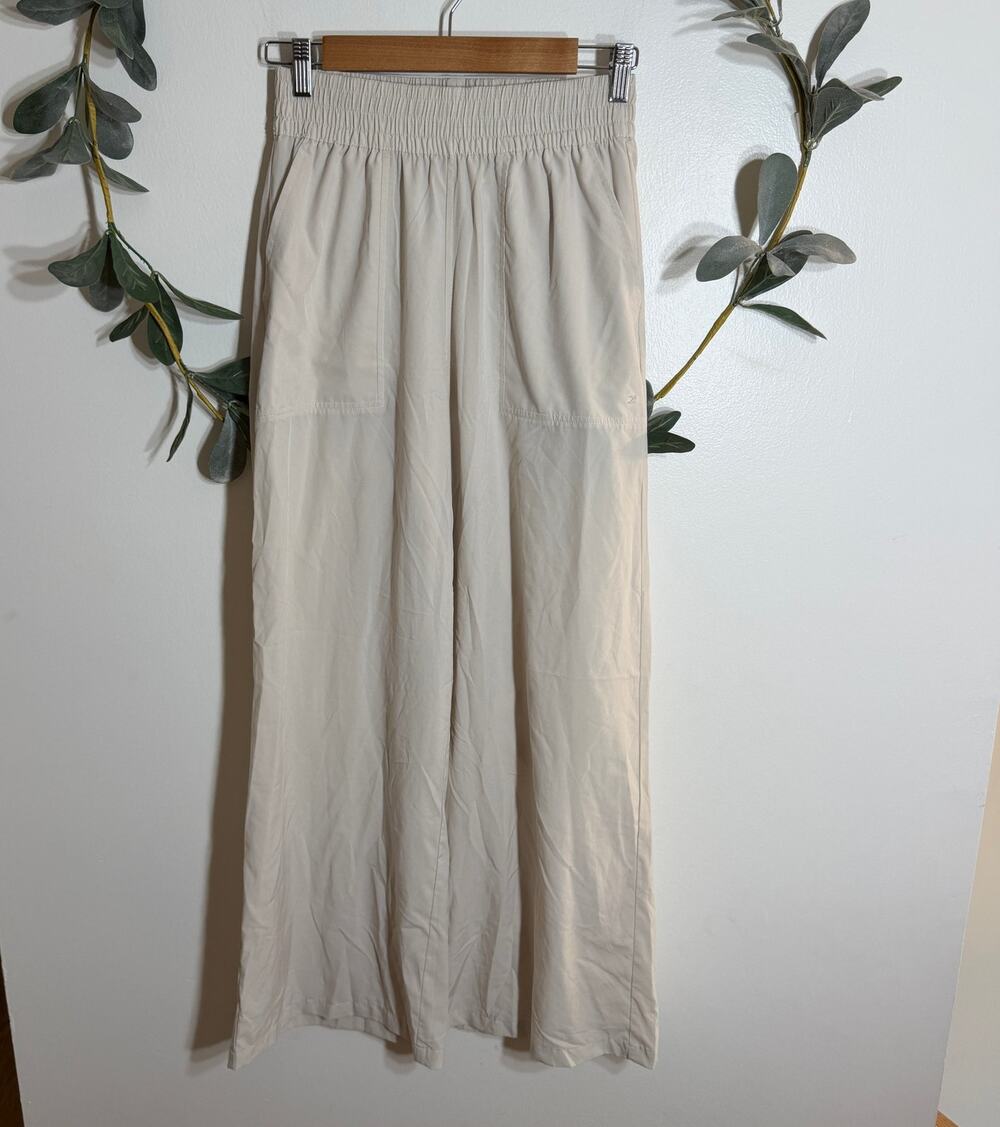 Glyder Cream Wide Leg Pants